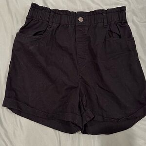 H&M Black shorts,cotton, size M